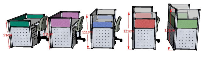 2.5公分屏風