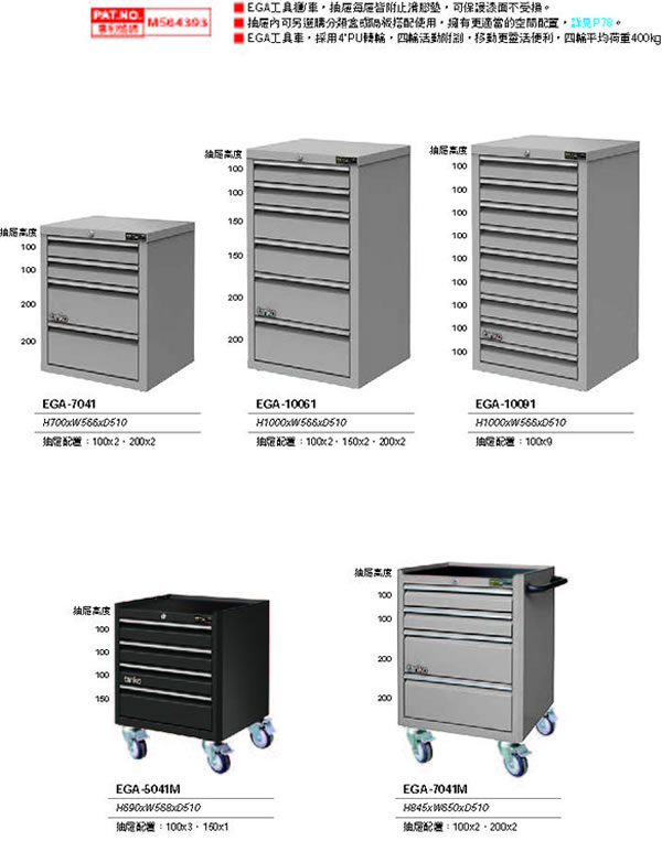  EGA-10061 工具櫃<新上市> 的額外圖片