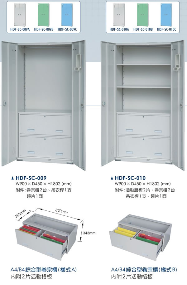 （圖像） HDF-SC-009 卷宗置物櫃