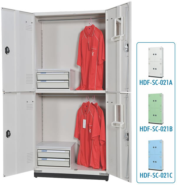 （圖像） HDF-SC-021 四門抽屜衣櫃置物櫃