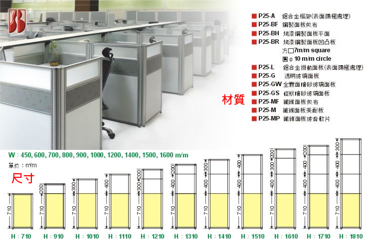 （圖像） 2.5公分屏風尺寸樣式材質