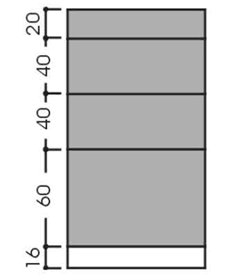 （圖像） 176公分高布面方塊屏風