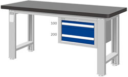 （圖像） WAS-54022TG  WAS-64022TG WAS-54022TH WAS-64022TH 吊櫃型天鋼板工作桌