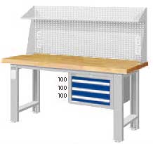（圖像） WAS-54031N5 WAS-54031F5 上架組重量型吊櫃工作桌(五種桌板及二種桌長選擇)