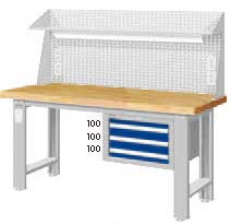 （圖像） WAS-54031N6 WAS-54031F6 上架組重量型吊櫃工作桌(五種桌板及二種桌長選擇)