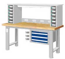 （圖像） WAS-64031N7 WAS-64031F7 上架組重量型吊櫃工作桌(五種桌板選擇)