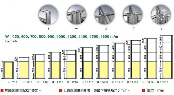 131高2.5半條玻薄屏風